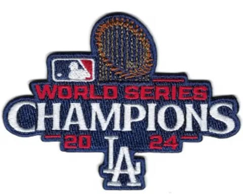 2024 Los Angeles Dodgers World Series Champions Patch