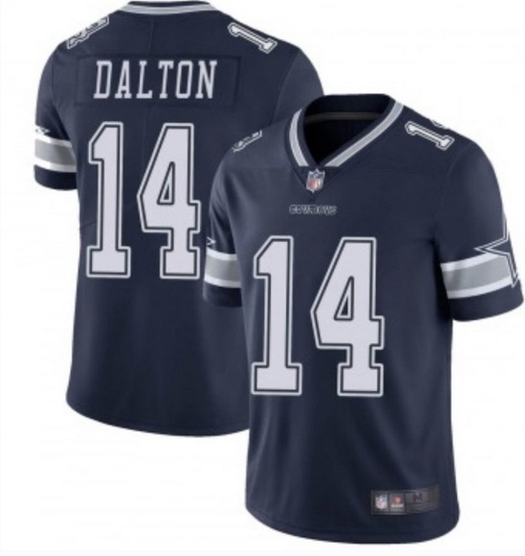 Men's Dallas Cowboys #14 Andy Dalton Navy NFL Vapor Untouchable Limited Stitched Jersey Men's Dallas Cowboys #14 Andy Dalton Navy NFL Vapor Untouchable Limited Stitched Jersey