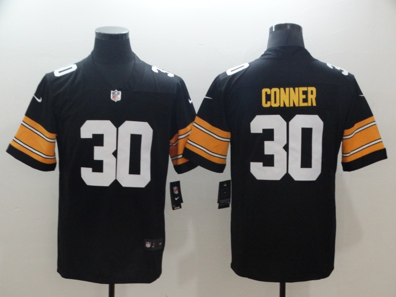 Men's Pittsburgh Steelers #30 James Conner 2018 Black Vapor Untouchable Limited Stitched NFL Jersey Men's Pittsburgh Steelers #30 James Conner 2018 Black Vapor Untouchable Limited Stitched NFL Jersey