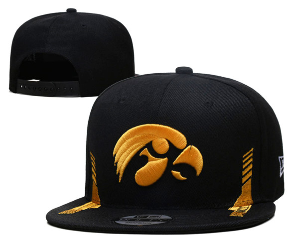 Iowa Hawkeyes Stitched Snapback Hats 001