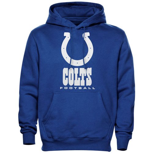 Men's Indianapolis Colts Royal Blue NFL Critical Victory Pullover Hoodie Men's Indianapolis Colts Royal Blue NFL Critical Victory Pullover Hoodie