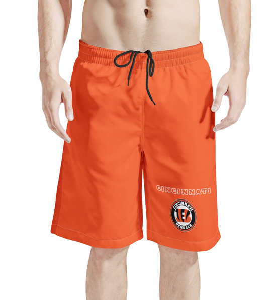Men's Cincinnati Bengals Orange NFL Shorts