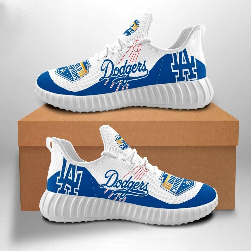 Men's Los Angeles Dodgers World Series Champions Shoes 001