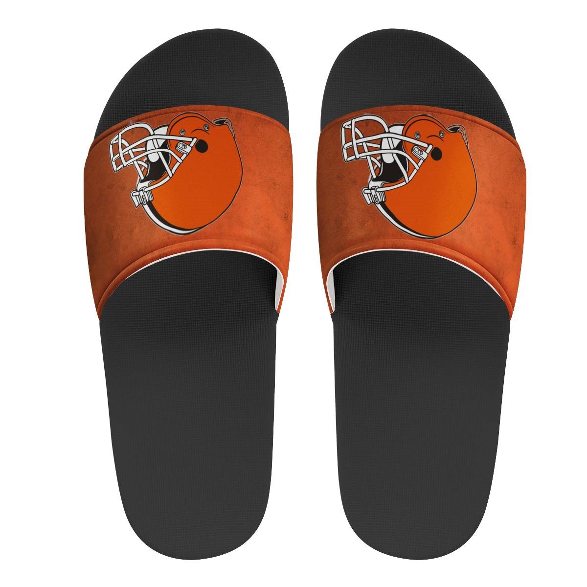 Men's Cleveland Browns Flip Flops 001 Men's Cleveland Browns Flip Flops 001
