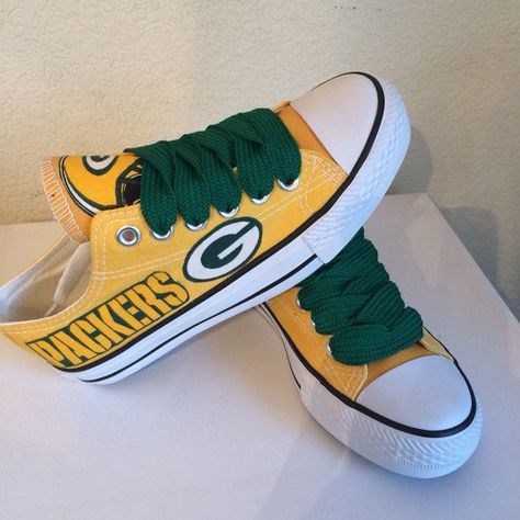 Men's Green Bay Packers Repeat Print Low Top Sneakers 002 Men's Green Bay Packers Repeat Print Low Top Sneakers 002