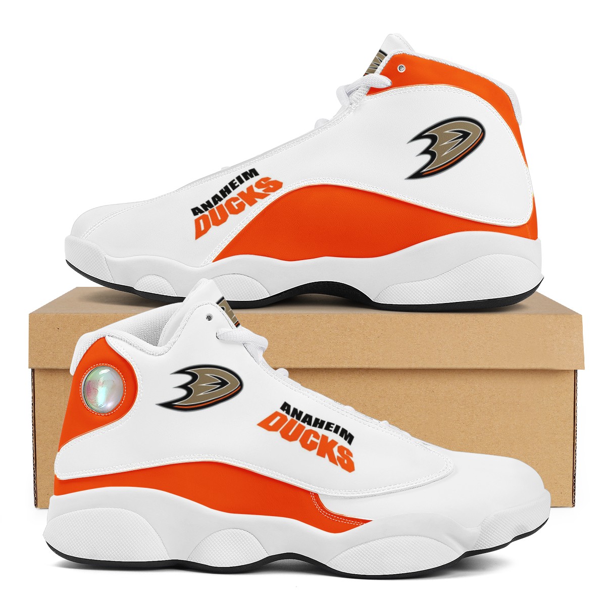 Women's Anaheim Ducks Limited Edition JD13 Sneakers 001