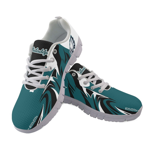 Women's Philadelphia Eagles AQ Running Shoes 004 Women's Philadelphia Eagles AQ Running Shoes 004
