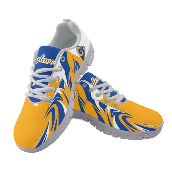 Women's Los Angeles Rams AQ Running Shoes 004 Women's Los Angeles Rams AQ Running Shoes 004