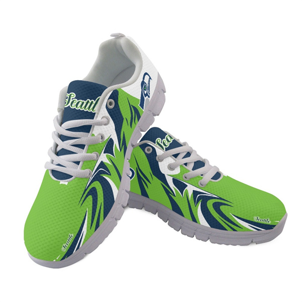 Women's Seattle Seahawks AQ Running Shoes 004 Women's Seattle Seahawks AQ Running Shoes 004
