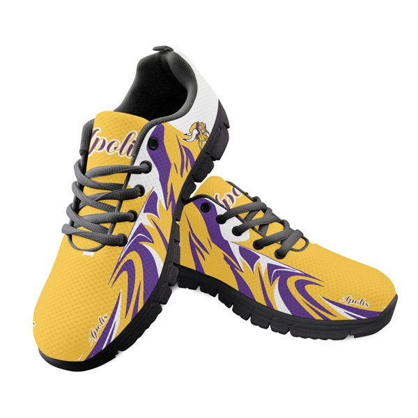 Women's Minnesota Vikings AQ Running Shoes 005 Women's Minnesota Vikings AQ Running Shoes 005