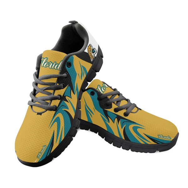 Women's Jacksonville Jaguars AQ Running Shoes 004 Women's Jacksonville Jaguars AQ Running Shoes 004