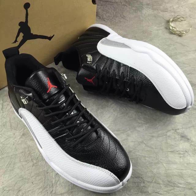 men jordan 12 shoes-070