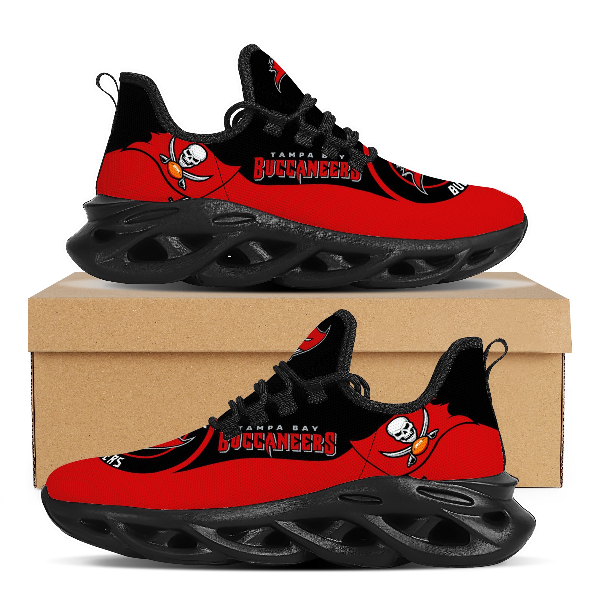Men's Tampa Bay Buccaneers Control Sneakers 001