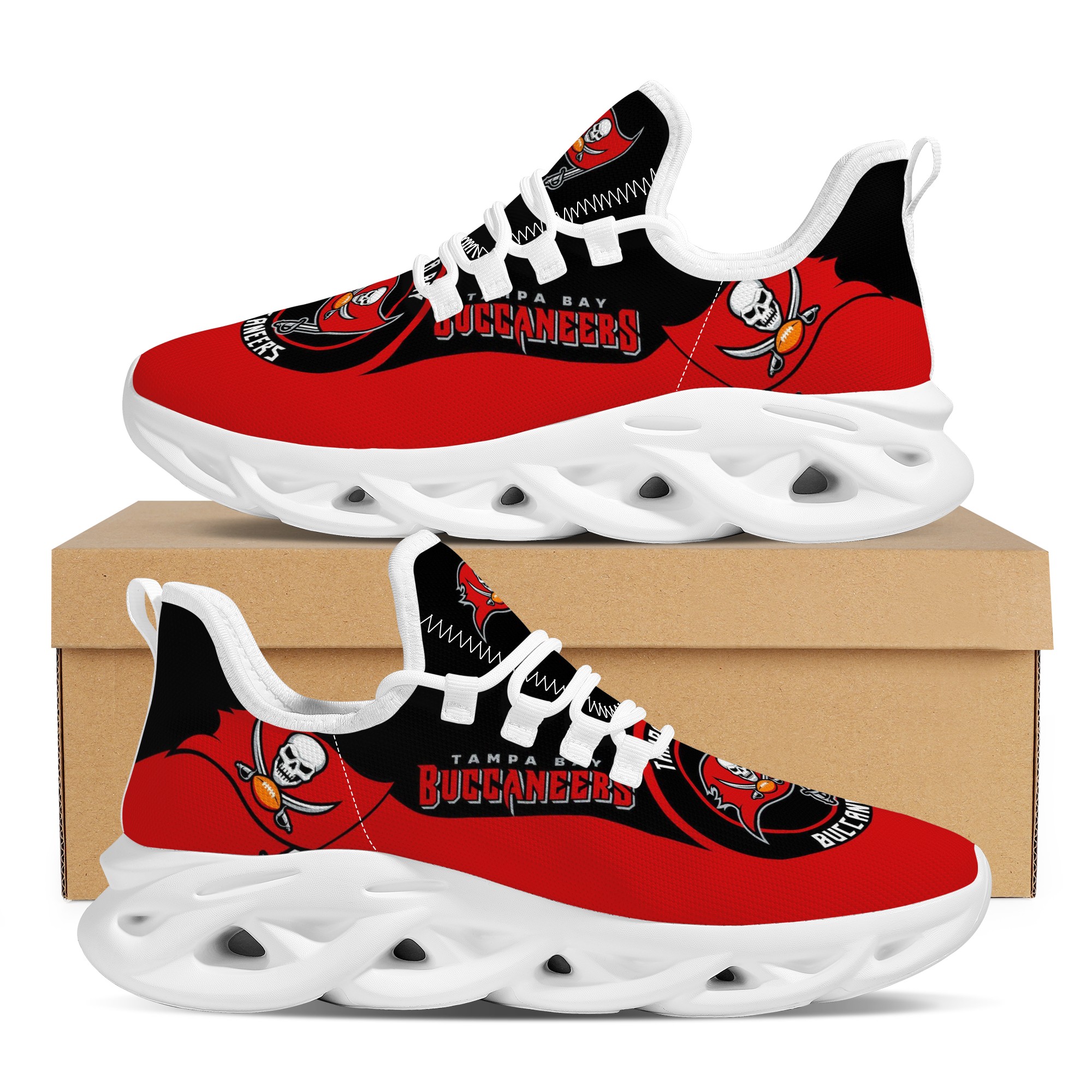 Men's Tampa Bay Buccaneers Control Sneakers 002