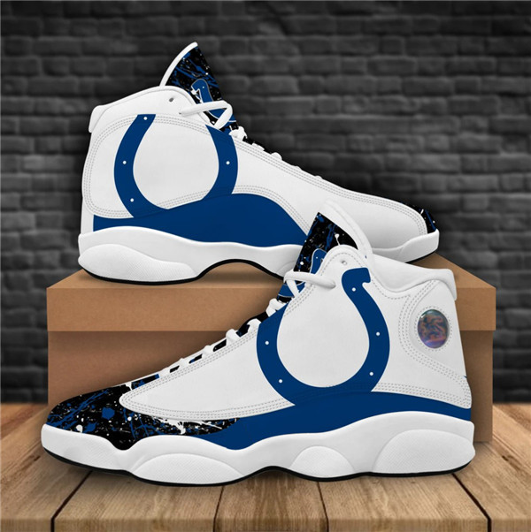 Women's Indianapolis Colts Limited Edition JD13 Sneakers 001