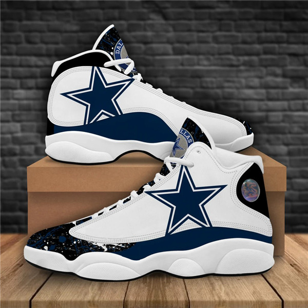 Men's Dallas Cowboys Limited Edition JD13 Sneakers 006 Men's Dallas Cowboys Limited Edition JD13 Sneakers 006