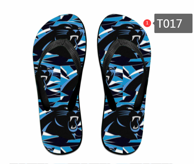 All Sizes Carolina Panthers Flip Flops T017(Pls check description for details) All Sizes Carolina Panthers Flip Flops T017(Pls check description for details)