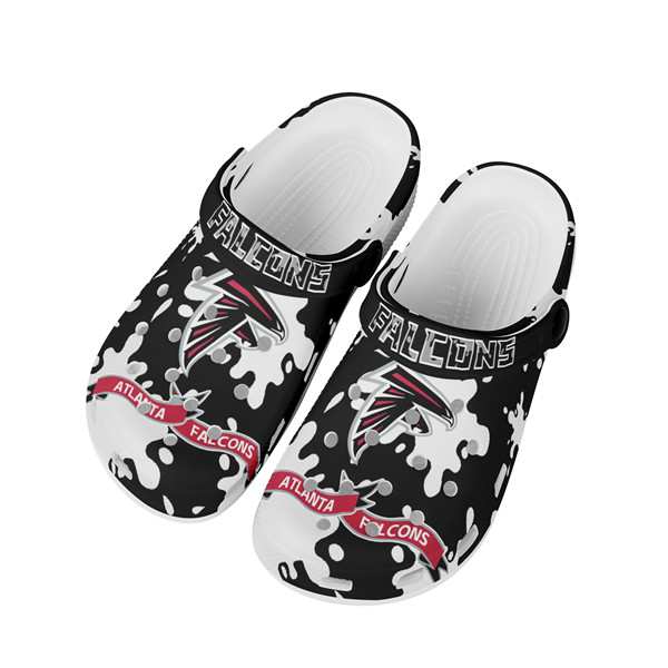 Men's Atlanta Falcons Bayaband Clog Shoes 002 Men's Atlanta Falcons Bayaband Clog Shoes 002