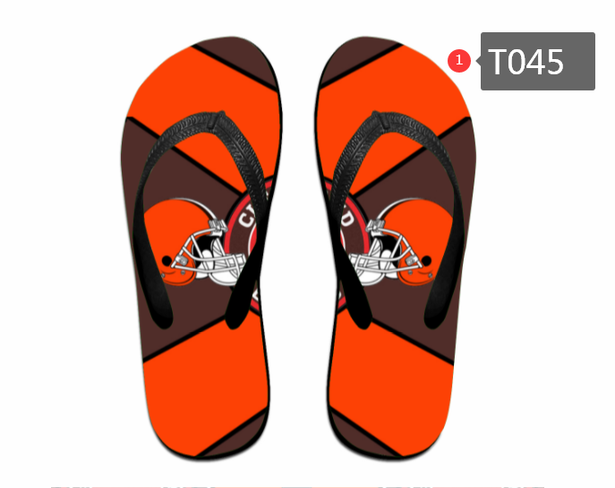 All Sizes Cleveland Browns Flip Flops T045(Pls check description for details) All Sizes Cleveland Browns Flip Flops T045(Pls check description for details)