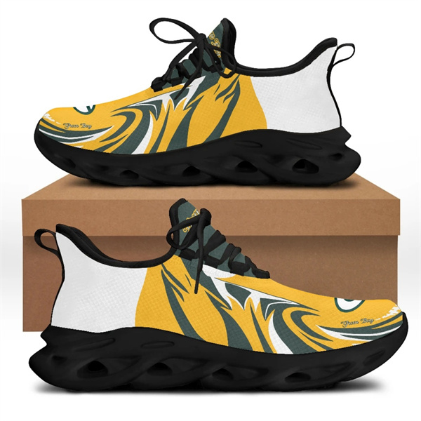 Women's Green Bay Packers Flex Control Sneakers 0014 Women's Green Bay Packers Flex Control Sneakers 0014