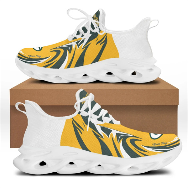 Men's Green Bay Packers Flex Control Sneakers 0015 Men's Green Bay Packers Flex Control Sneakers 0015