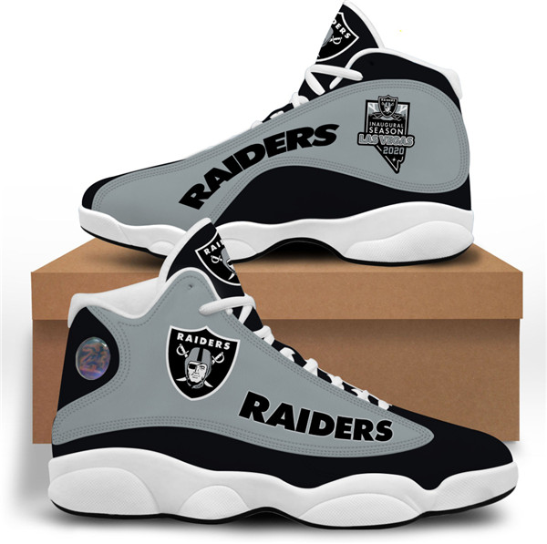 Men's Las Vegas Raiders Limited Edition JD13 Sneakers 003