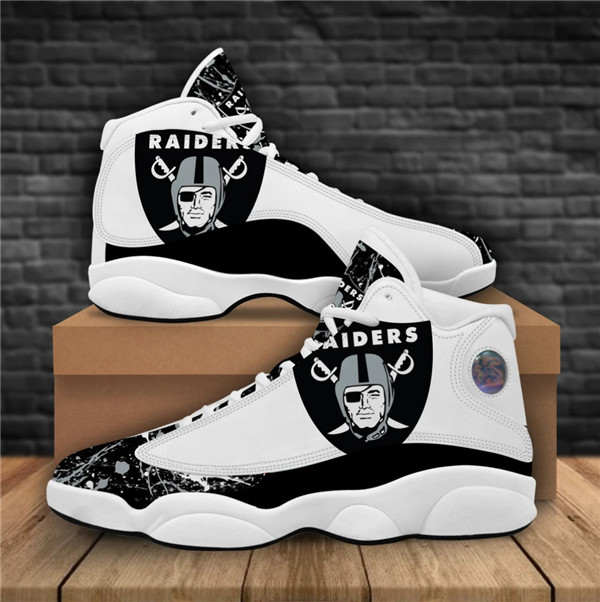 Men's Las Vegas Raiders Limited Edition JD13 Sneakers 006