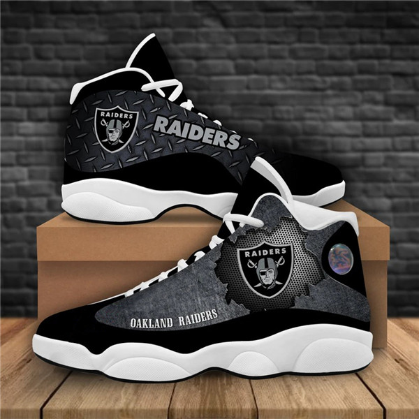 Men's Las Vegas Raiders Limited Edition JD13 Sneakers 007