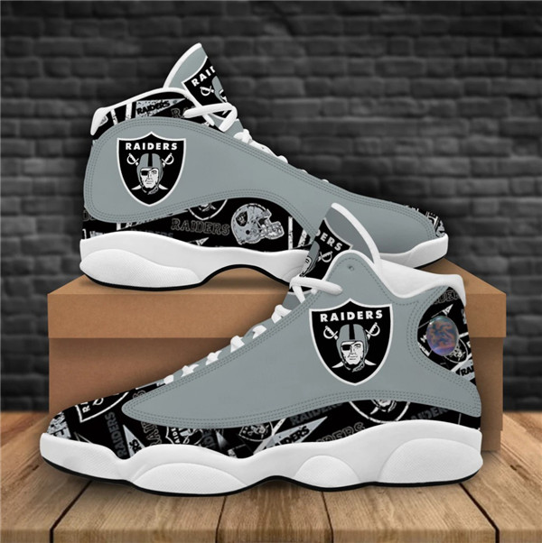 Men's Las Vegas Raiders Limited Edition JD13 Sneakers 008