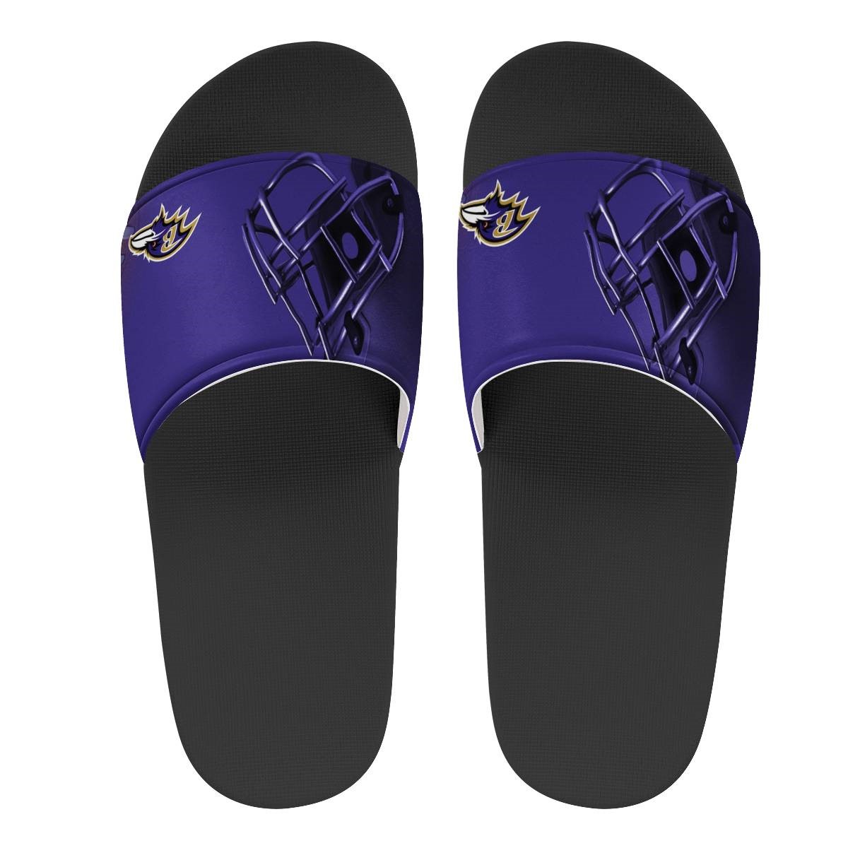Women's Baltimore Ravens Flip Flops 001 Women's Baltimore Ravens Flip Flops 001