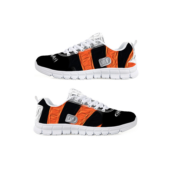 Women's Cincinnati Bengals Lightweight Running Shoes 006