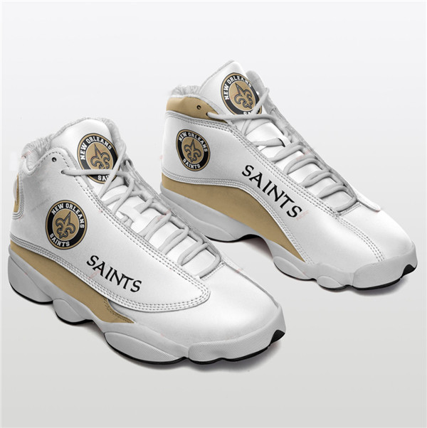 Men's New Orleans Saints Limited Edition JD13 Sneakers 001 Men's New Orleans Saints Limited Edition JD13 Sneakers 001