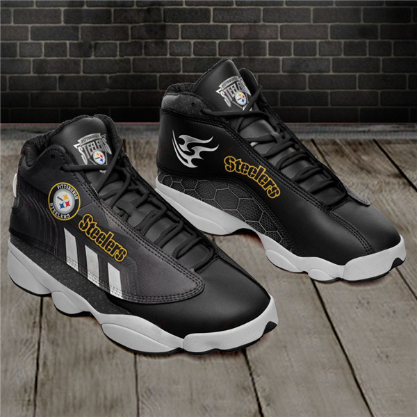 Women's Pittsburgh Steelers Limited Edition JD13 Sneakers 003