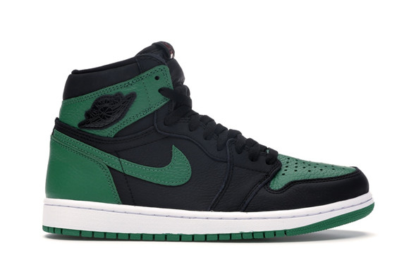 Men's Running Green And Black weapon Air Jordan 1 Shoes 021
