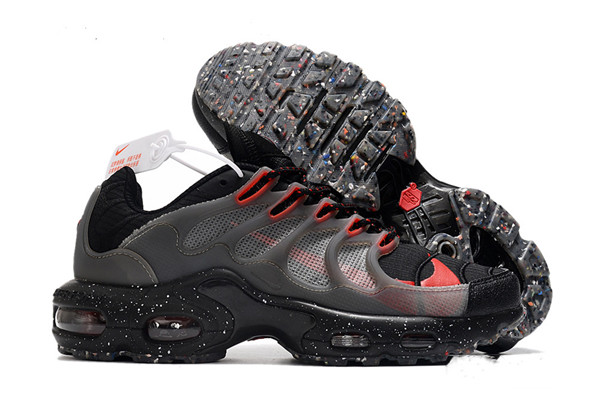 Women's Hot Sale Running Weapon Air Max TN Black Shoes 0075