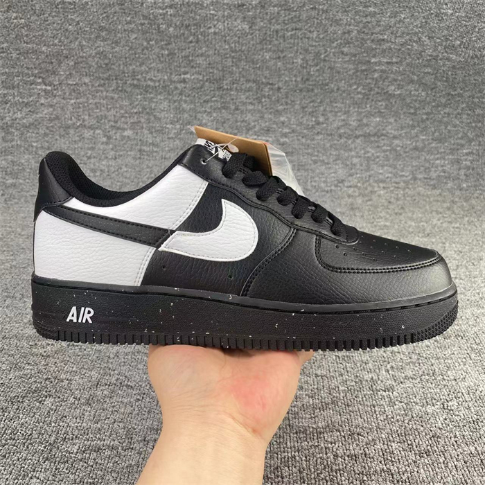 Women's Air Force 1 Black/White Shoes Top 0256