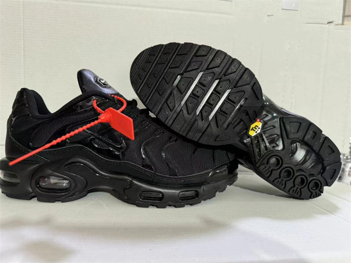 Women's Hot sale Running weapon Air Max TN Black Shoes 0082