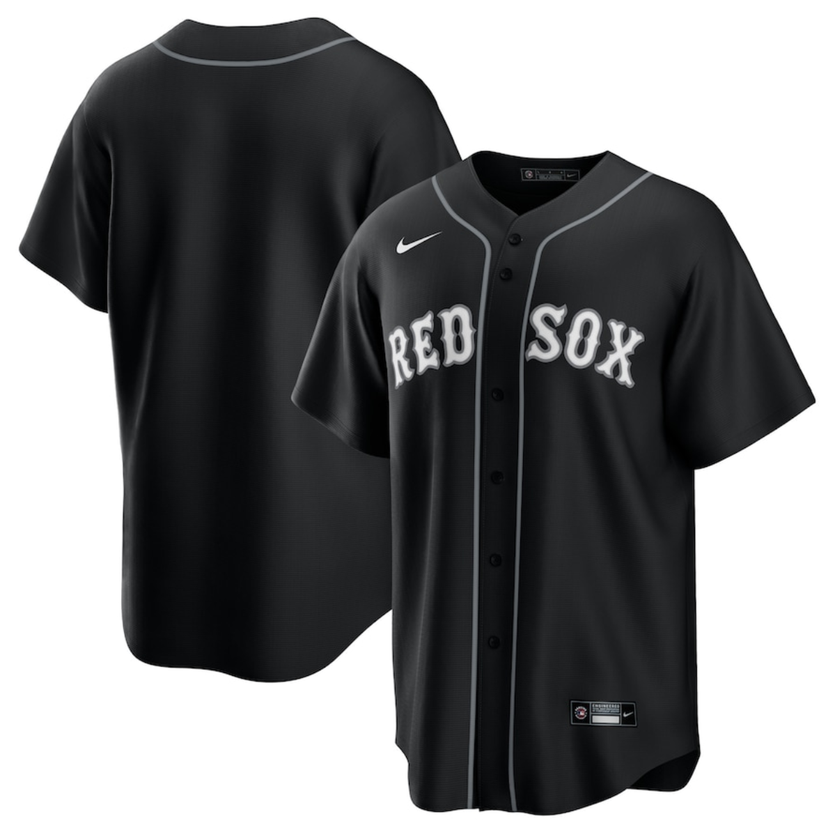 Men's Boston Red Sox Blank Black Lights Out Limited Stitched Baseball Jersey Men's Boston Red Sox Blank Black Lights Out Limited Stitched Baseball Jersey