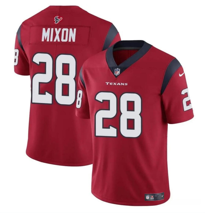 Youth Houston Texans #28 Joe Mixon Red Vapor Untouchable Limited Stitched Football Jersey Youth Houston Texans #28 Joe Mixon Red Vapor Untouchable Limited Stitched Football Jersey