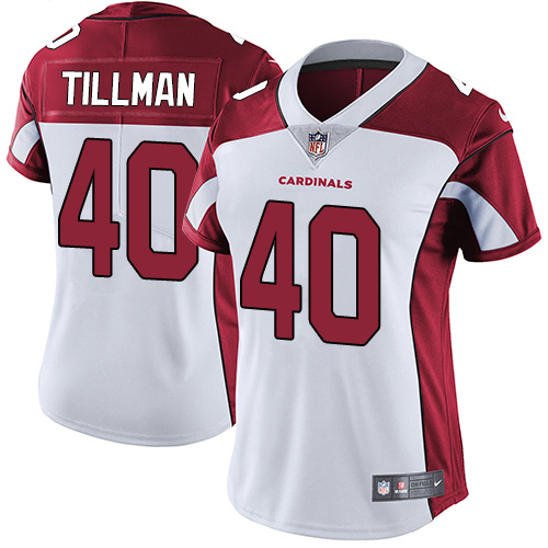 Nike Cardinals #40 Pat Tillman White Women's Stitched NFL Vapor Untouchable Limited Jersey Nike Cardinals #40 Pat Tillman White Women's Stitched NFL Vapor Untouchable Limited Jersey