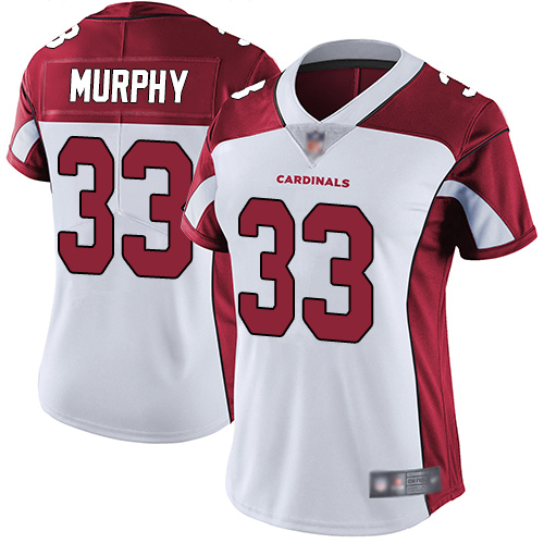 Nike Cardinals #33 Byron Murphy White Women's Stitched NFL Vapor Untouchable Limited Jersey Nike Cardinals #33 Byron Murphy White Women's Stitched NFL Vapor Untouchable Limited Jersey