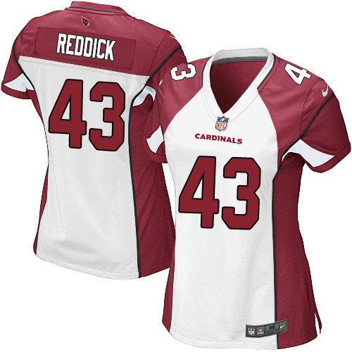 Nike Cardinals #43 Haason Reddick White Women's Stitched NFL Elite Jersey Nike Cardinals #43 Haason Reddick White Women's Stitched NFL Elite Jersey