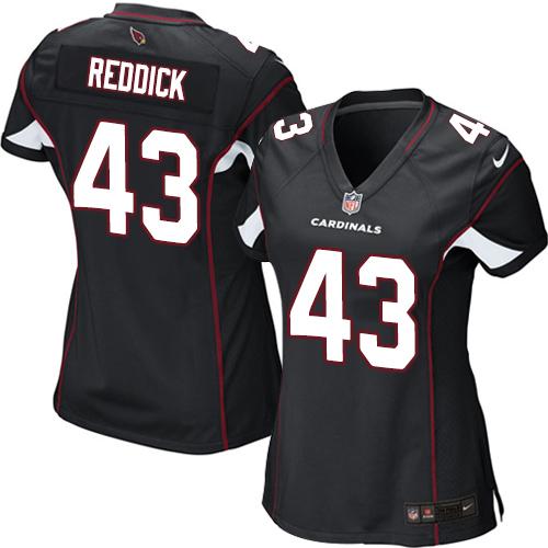 Nike Cardinals #43 Haason Reddick Black Alternate Women's Stitched NFL Elite Jersey Nike Cardinals #43 Haason Reddick Black Alternate Women's Stitched NFL Elite Jersey