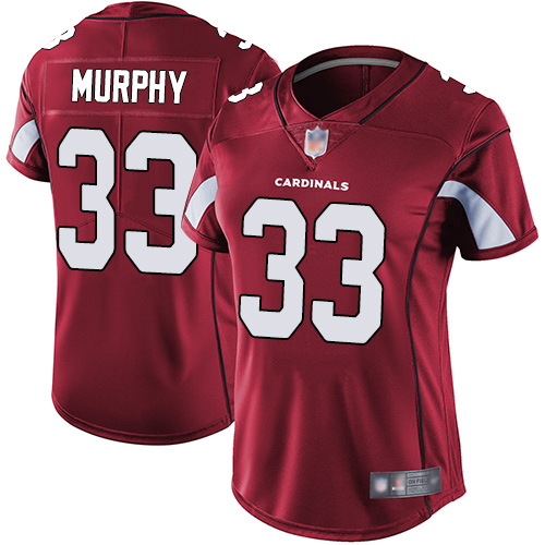 Nike Cardinals #33 Byron Murphy Red Team Color Women's Stitched NFL Vapor Untouchable Limited Jersey Nike Cardinals #33 Byron Murphy Red Team Color Women's Stitched NFL Vapor Untouchable Limited Jersey