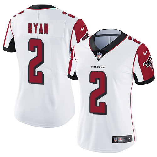 Nike Falcons #2 Matt Ryan White Women's Stitched NFL Vapor Untouchable Limited Jersey Nike Falcons #2 Matt Ryan White Women's Stitched NFL Vapor Untouchable Limited Jersey