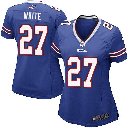 Nike Bills #27 Tre'Davious White Royal Blue Team Color Women's Stitched NFL Elite Jersey Nike Bills #27 Tre'Davious White Royal Blue Team Color Women's Stitched NFL Elite Jersey