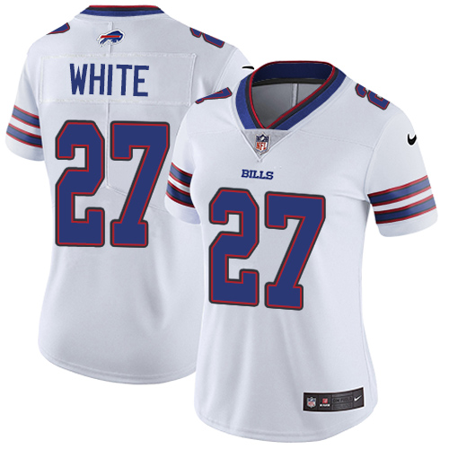 Nike Bills #27 Tre'Davious White White Women's Stitched NFL Vapor Untouchable Limited Jersey Nike Bills #27 Tre'Davious White White Women's Stitched NFL Vapor Untouchable Limited Jersey