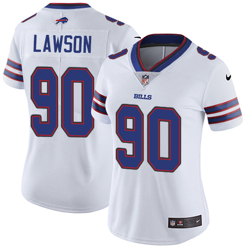 Nike Bills #90 Shaq Lawson White Women's Stitched NFL Vapor Untouchable Limited Jersey Nike Bills #90 Shaq Lawson White Women's Stitched NFL Vapor Untouchable Limited Jersey