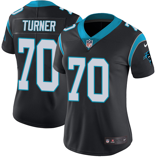 Nike Panthers #70 Trai Turner Black Team Color Women's Stitched NFL Vapor Untouchable Limited Jersey Nike Panthers #70 Trai Turner Black Team Color Women's Stitched NFL Vapor Untouchable Limited Jersey