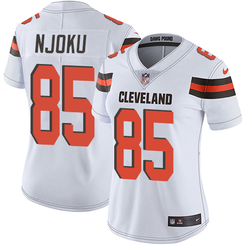 Nike Browns #85 David Njoku White Women's Stitched NFL Vapor Untouchable Limited Jersey Nike Browns #85 David Njoku White Women's Stitched NFL Vapor Untouchable Limited Jersey